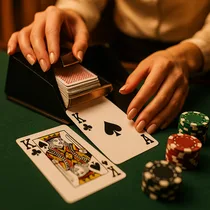 Casinia - Blackjack en direct - Casino Evolution Gaming