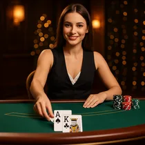 Casinia - Jeu de table Blackjack en direct - Jouez en argent réel