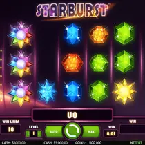 Casinia - Starburst Slot Game - NetEnt Casino Slots